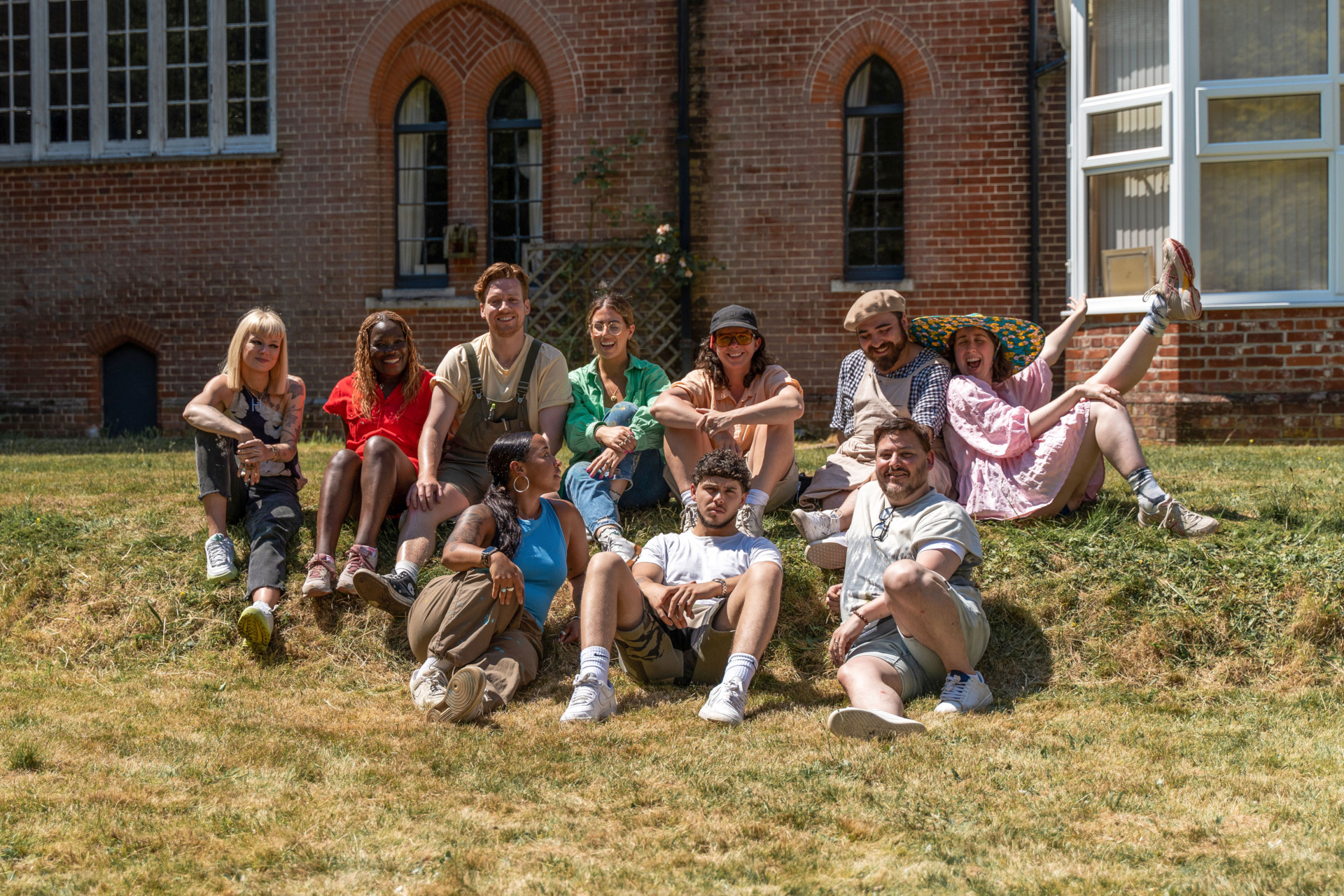 (L to R) Hannah, Ash, Anthony, Sheree, Roisin, Matt, Jess, Benat, Domnall, Francesca