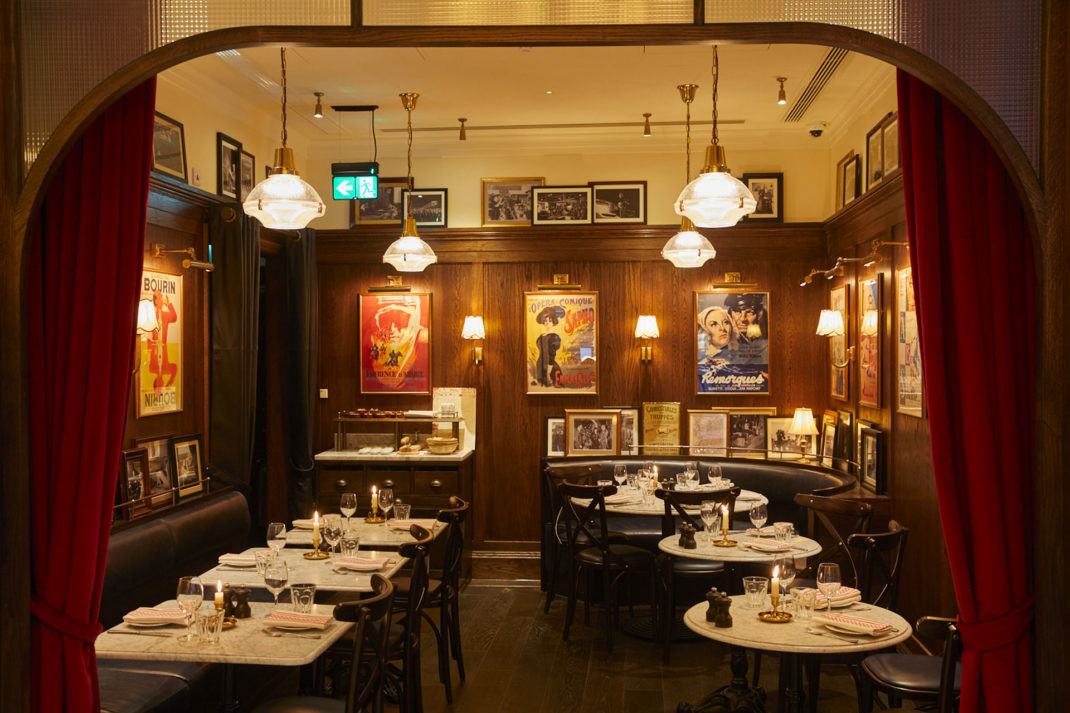 The interiors of Josephine Bouchon, Fulham Road