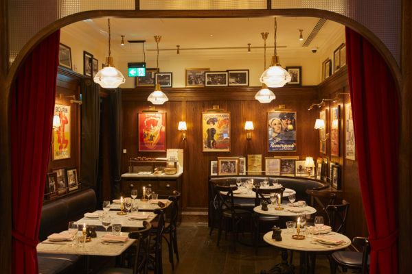 The interiors of Josephine Bouchon, Fulham Road