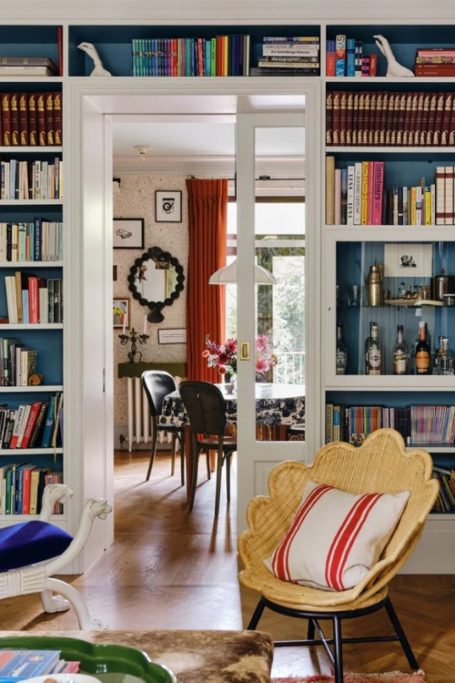 Eclectic living space