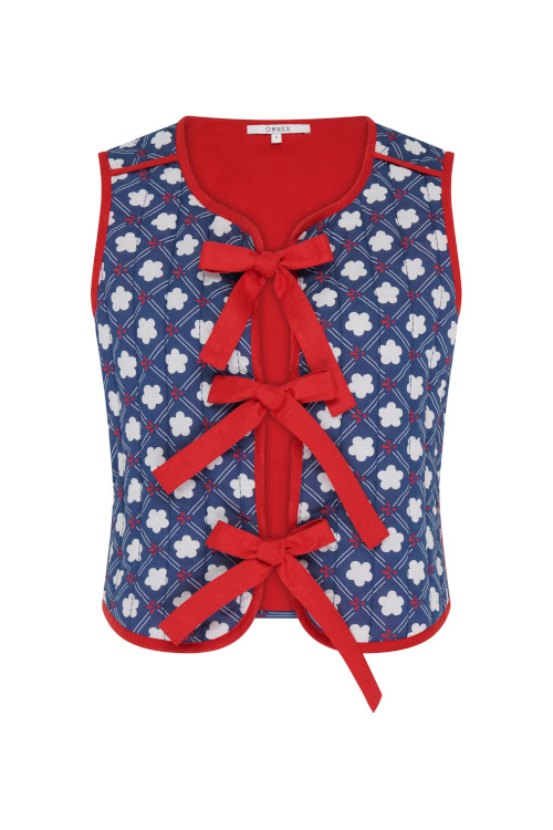 Patterned vest