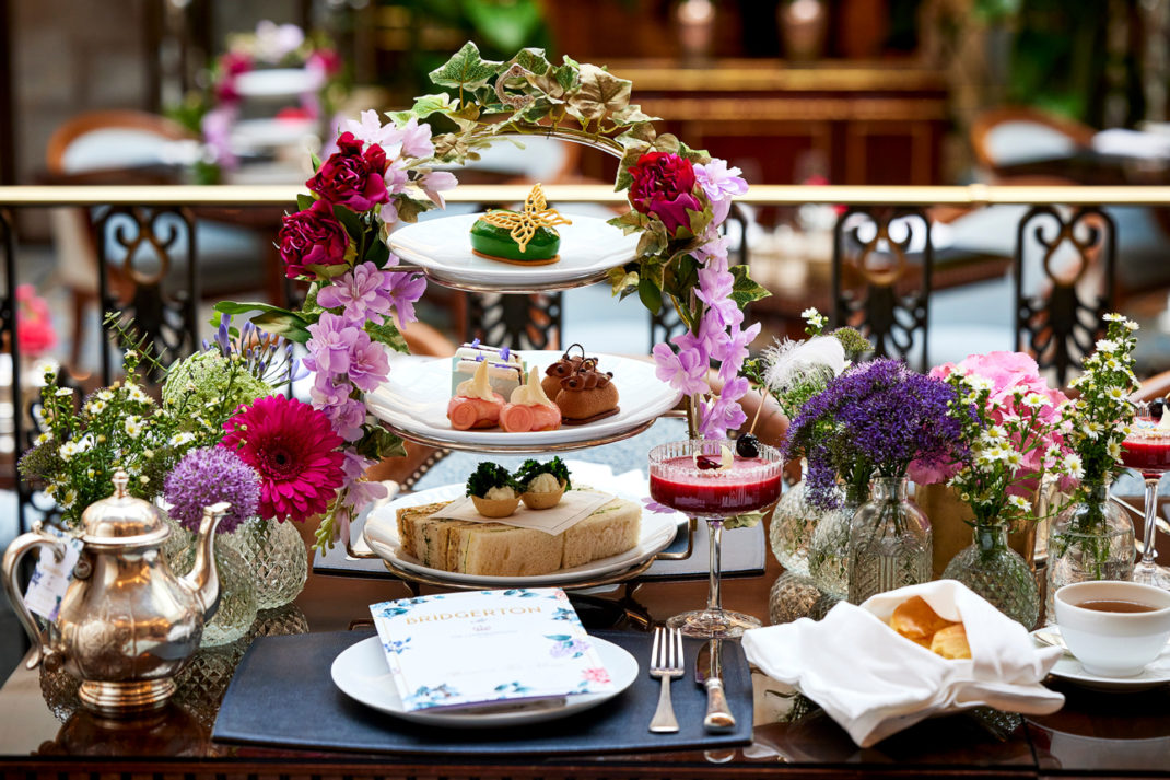 Bridgerton afternoon tea