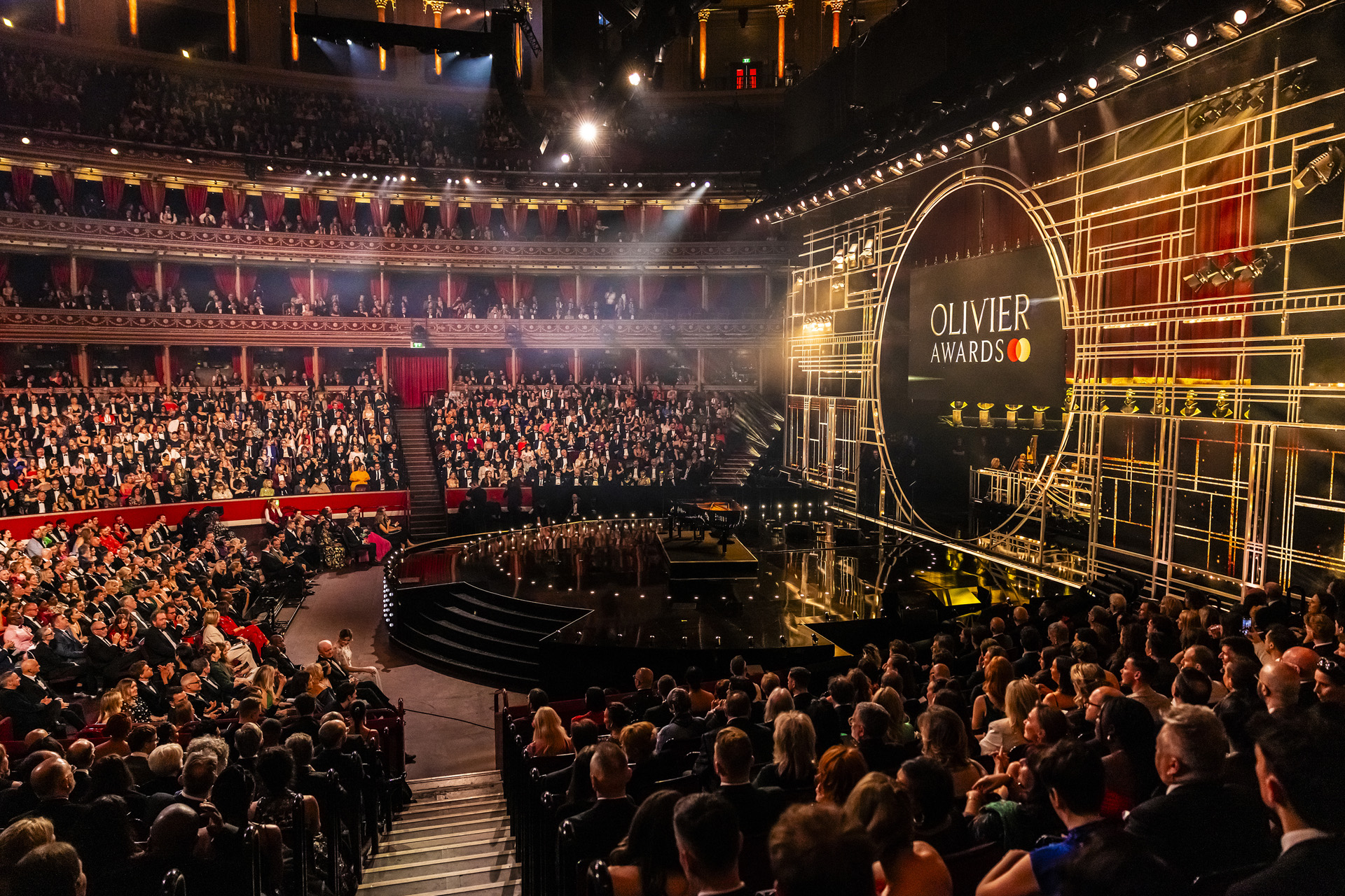 The Royal Albert Hall auditorium