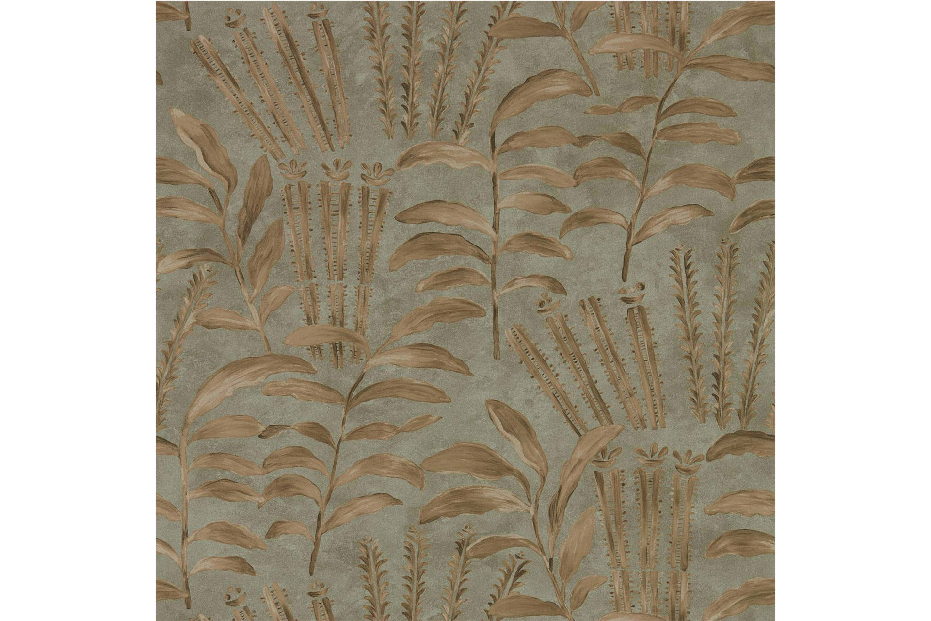 Brown wallpaper by Zoffany