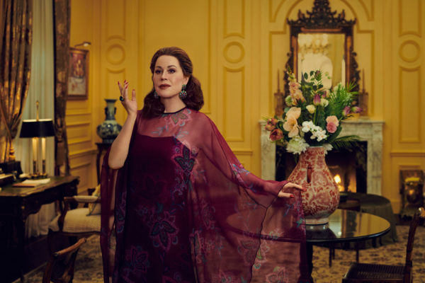 Molly Ringwald as Joanne Carson in Feud: Capote vs the Swans