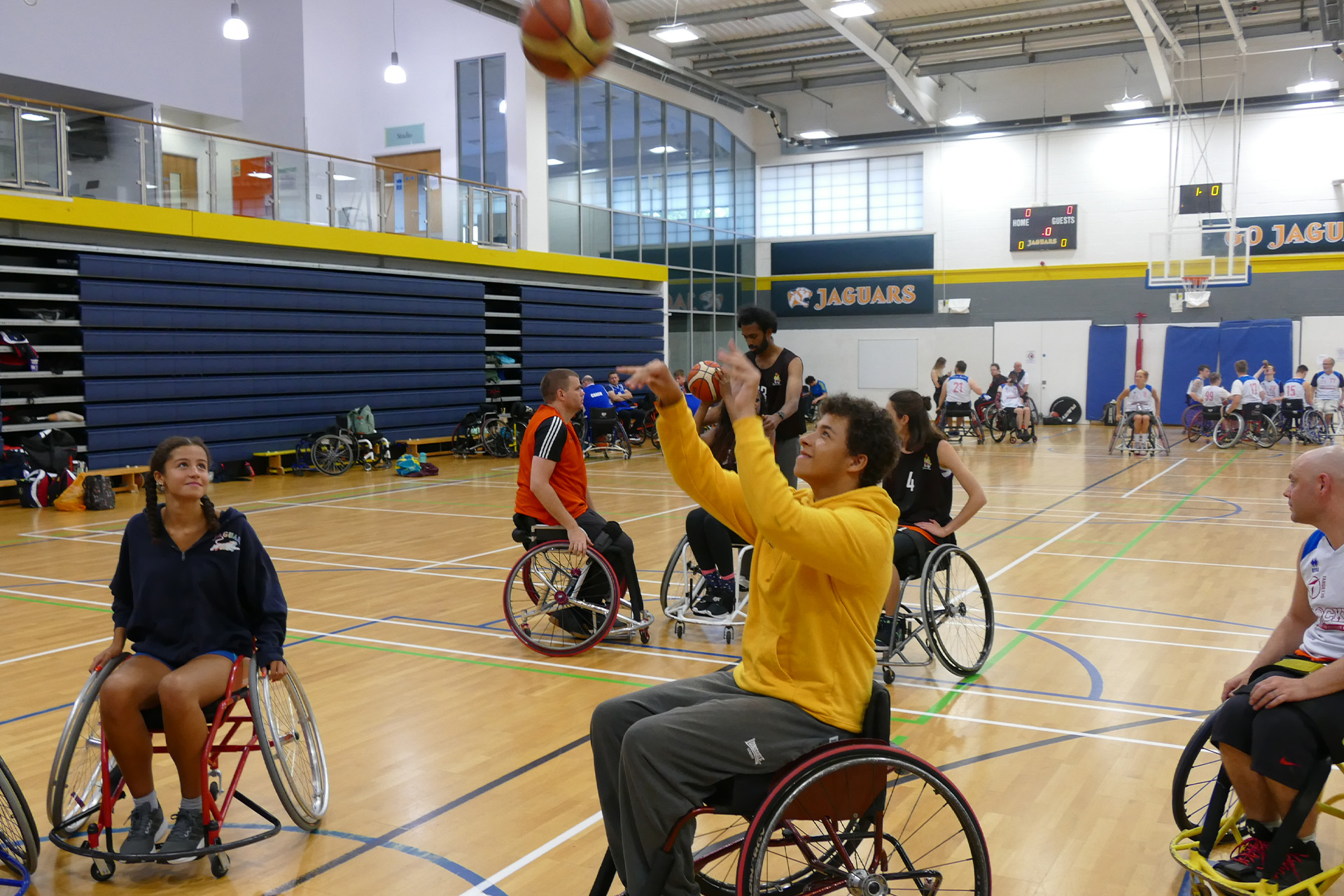 Wheelchair basketball at ACS International Schools
