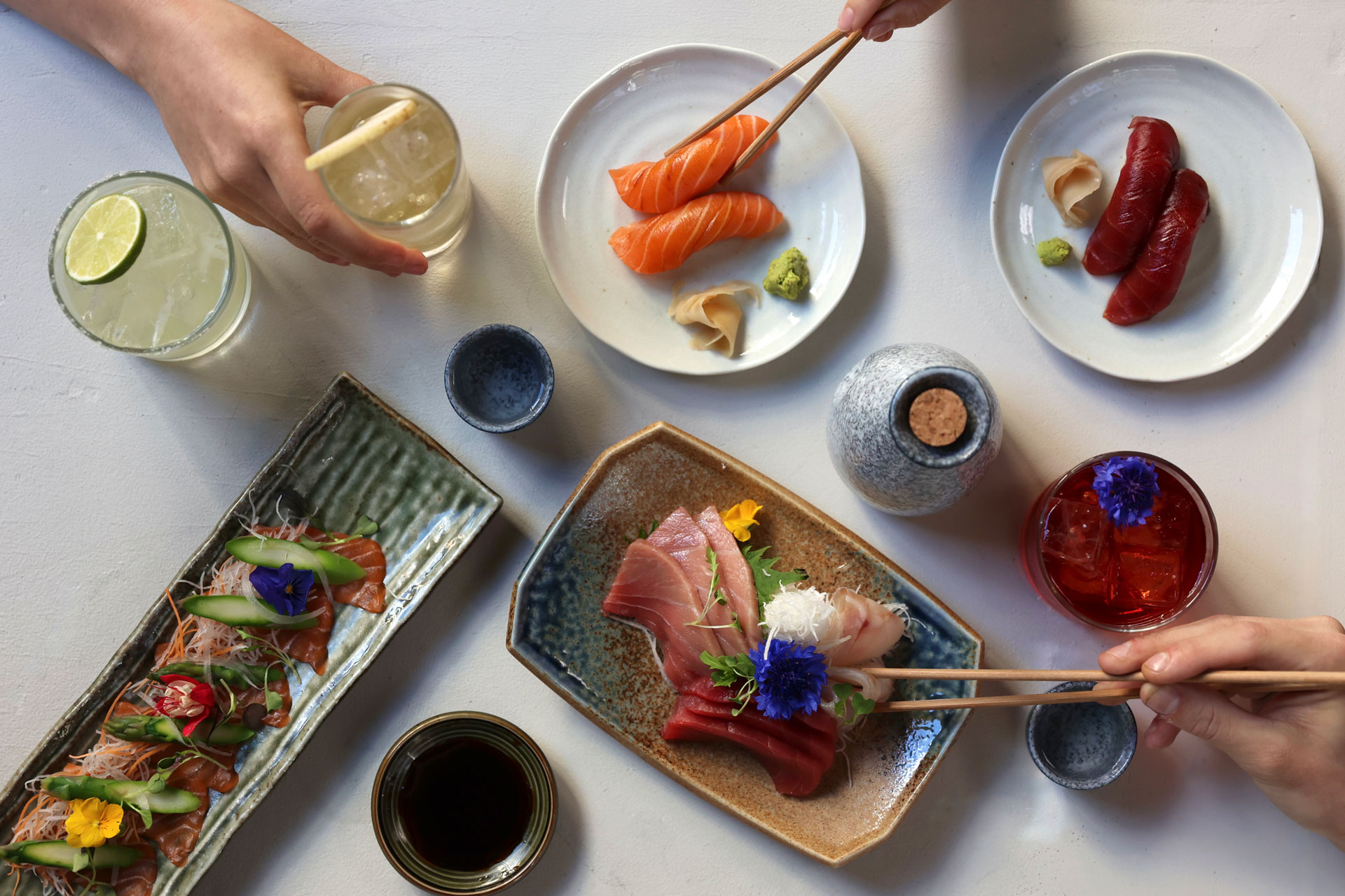 Sushi at UKIYO