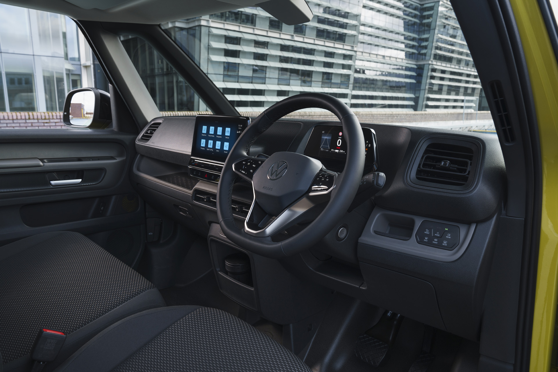 The interior of the Buzz