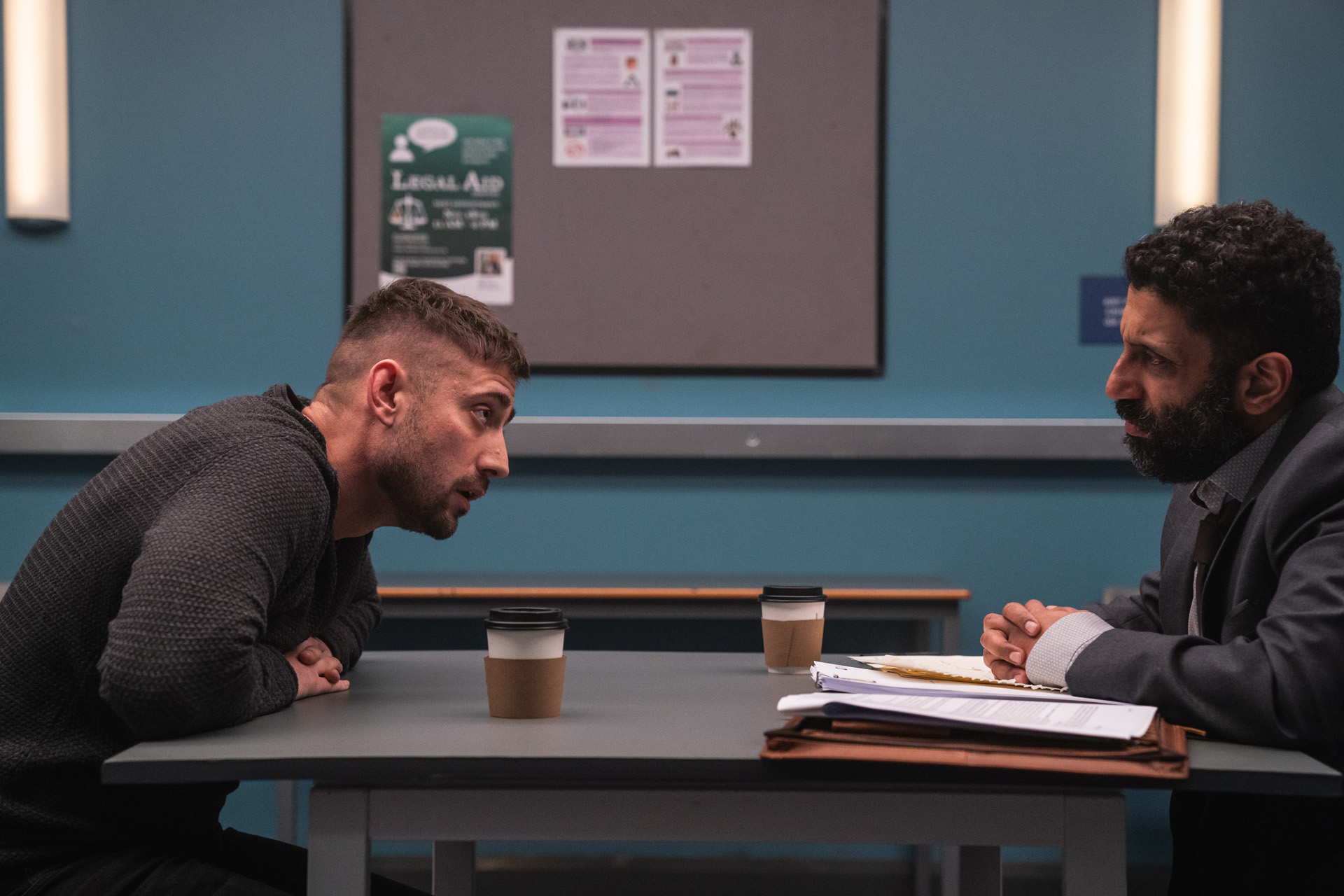 A still from Showtrial