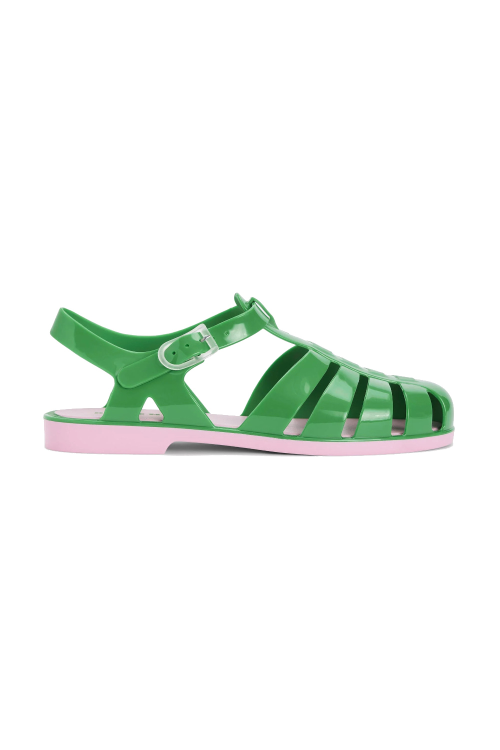 Green sandals