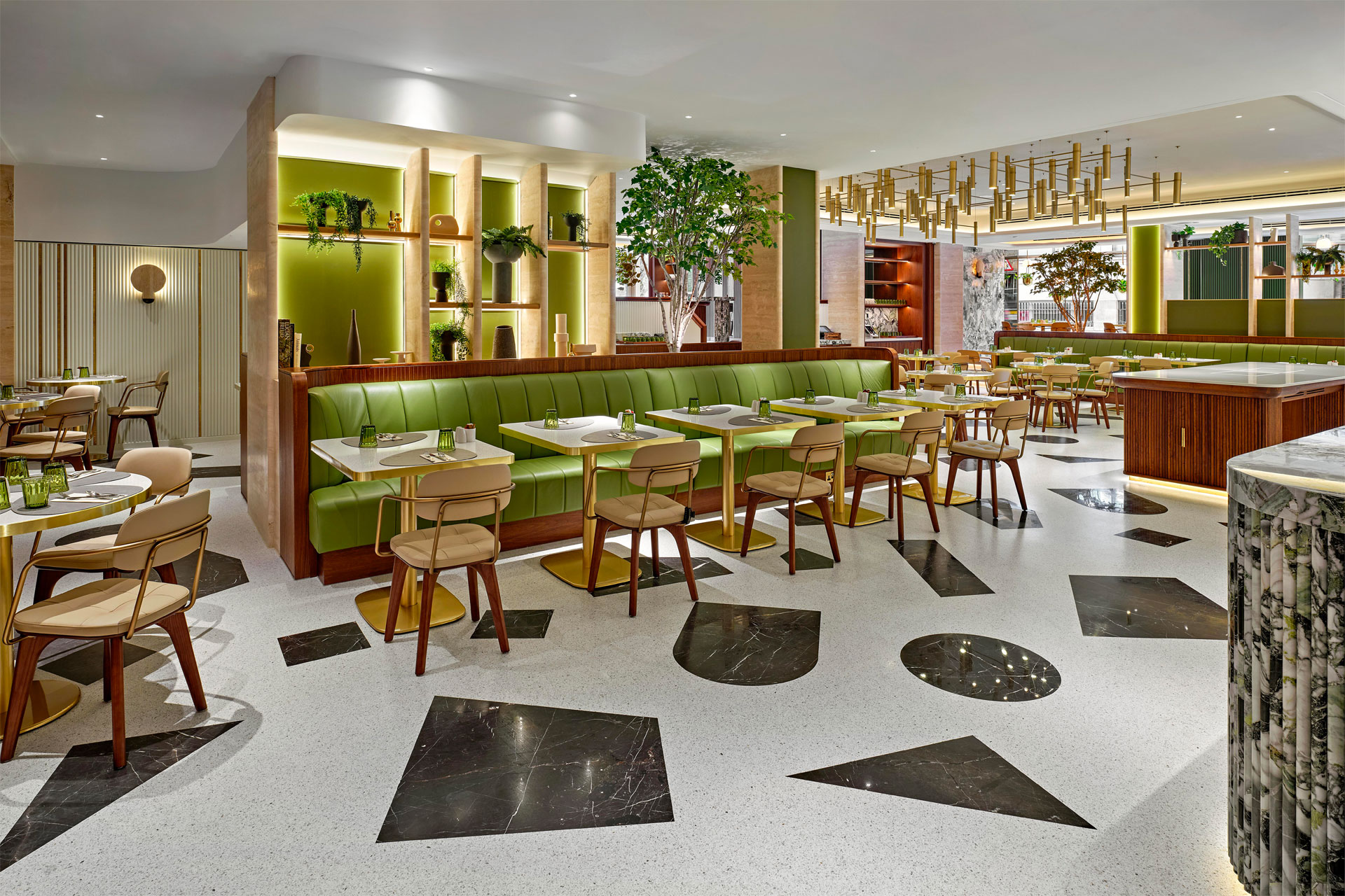 Hilton on Park Lane Brasserie restaurant
