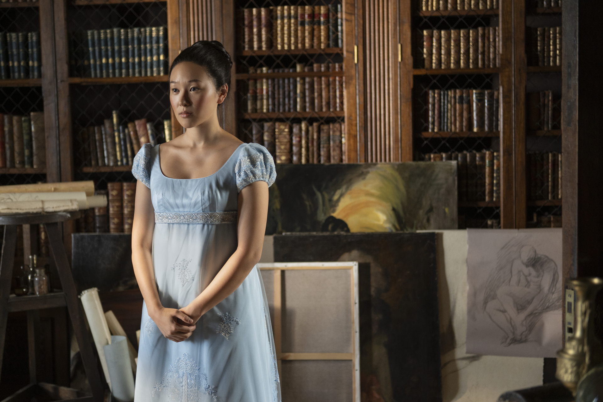 Yerin Ha as Sophie Baek in Bridgerton