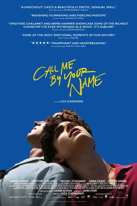 Call Me By Your Name movie poster