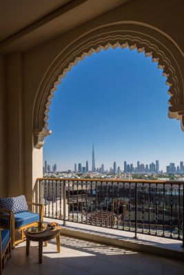 The view from Four Seasons Resort Dubai at Jumeirah Beach