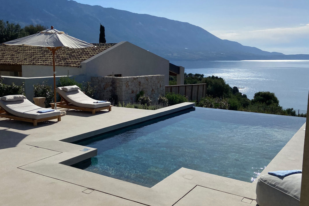 Pool at the 2-bedroom villa