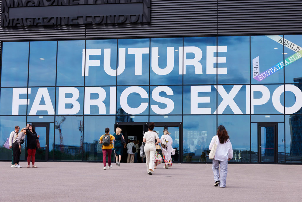 The Future Fabrics Expo entrance