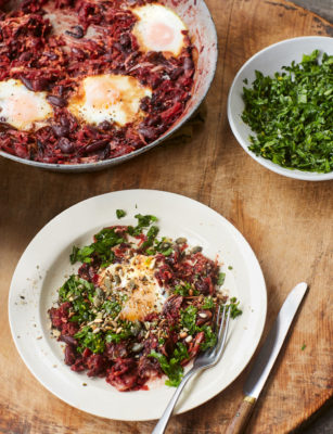Purple shakshuka