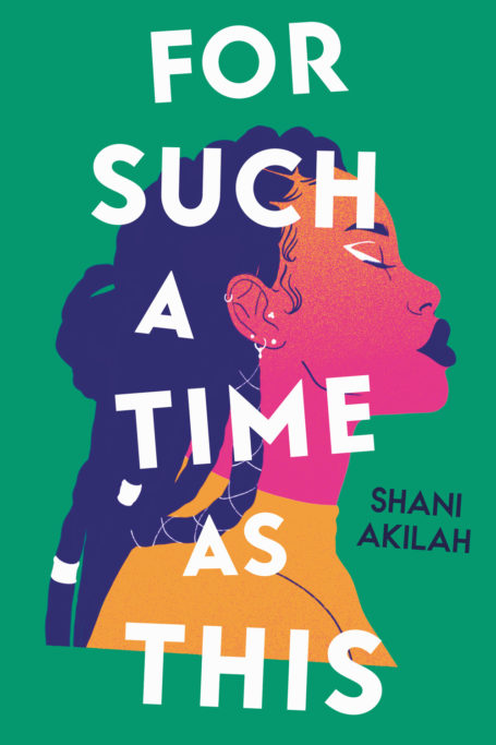 A green book cover with a cartoon Afro Caribbean woman