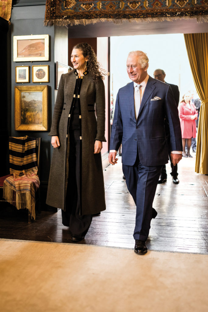 HM King Charles II visits Leighton House