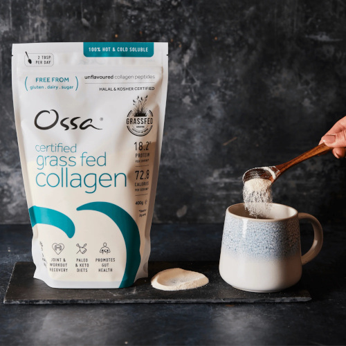 Bah of collagen powder