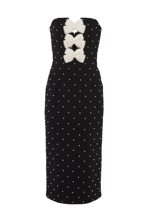 Black and white cocktail dress | what to wear to the opera