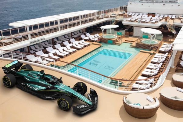 Regent Seven Seas Cruises X Aston Martin Aramco F1 Voyage