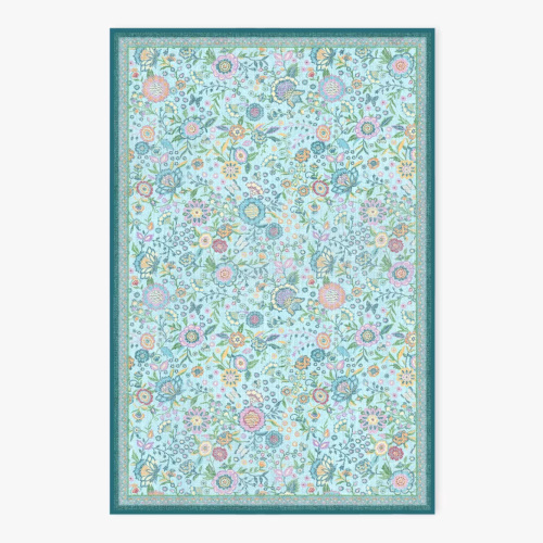 Blue rug