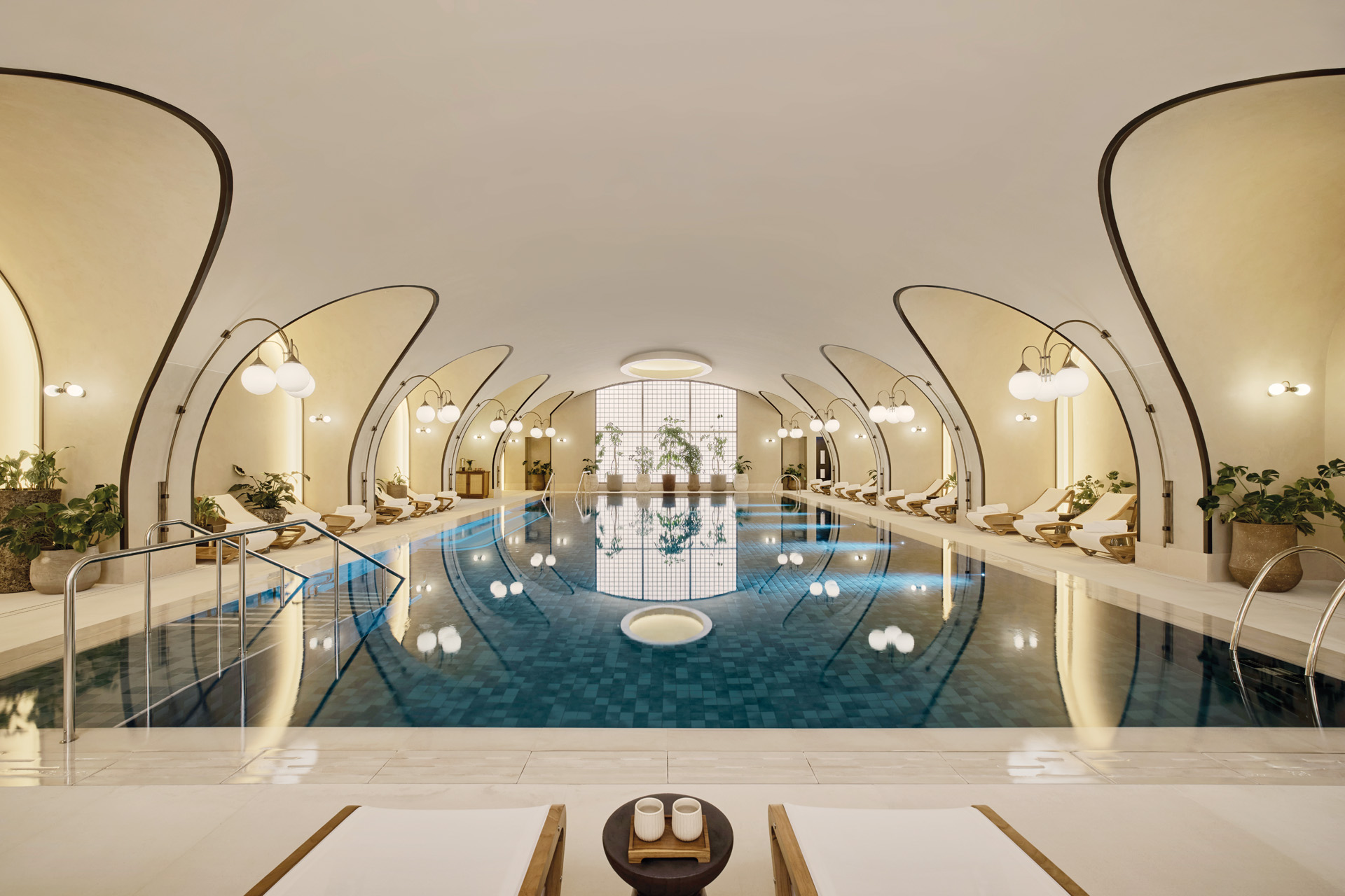 Spa pool at Six Senses London