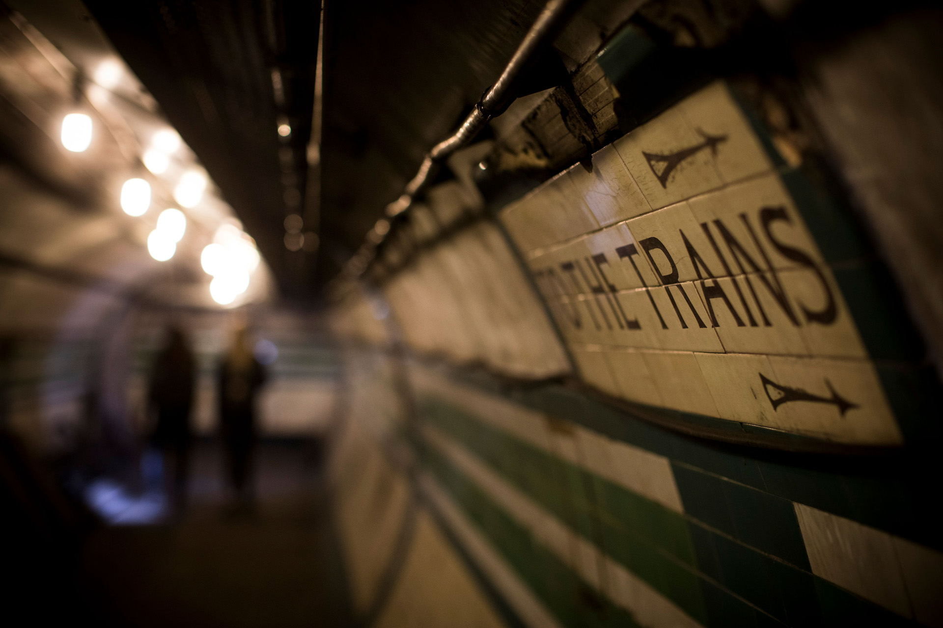 A London Underground station