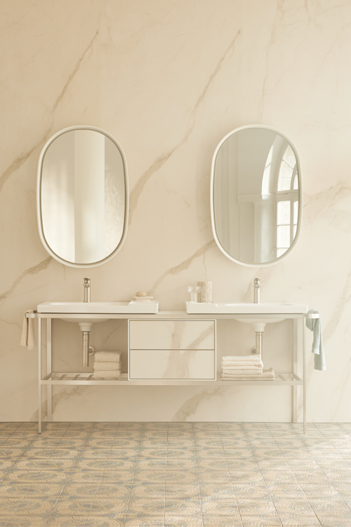 A double vanity