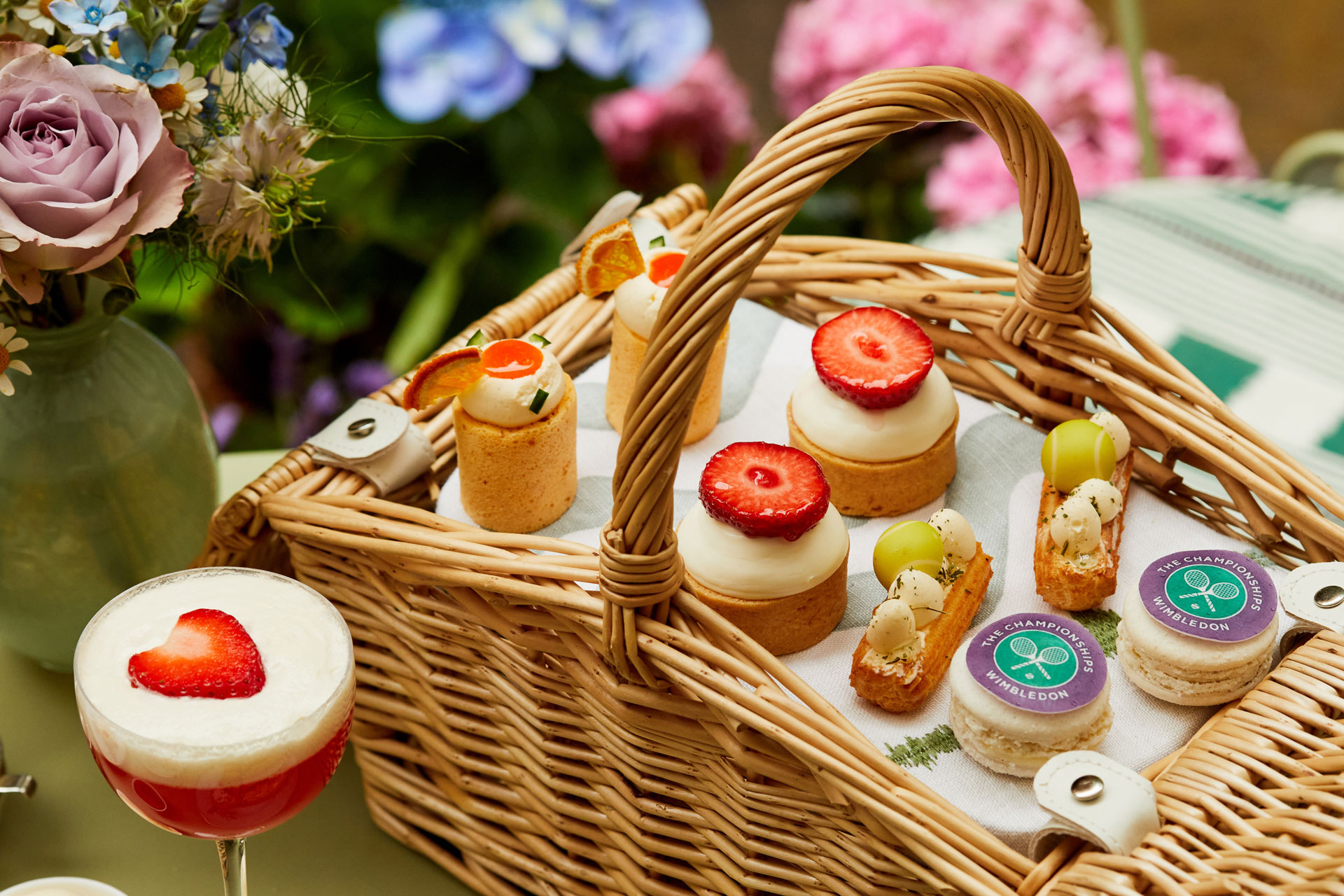 Wimbledon afternoon tea at Ham Yard Hotel