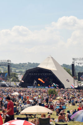 Pyramid Stage at Glastonbury Festival