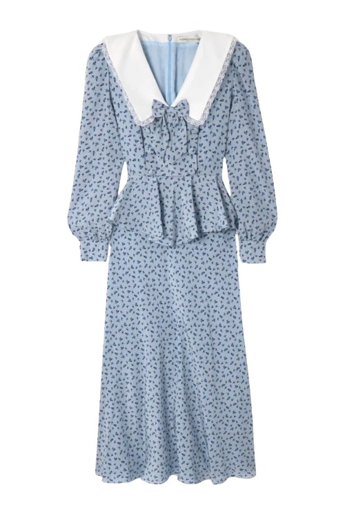 Blue dress | what to wear to Wimbledon