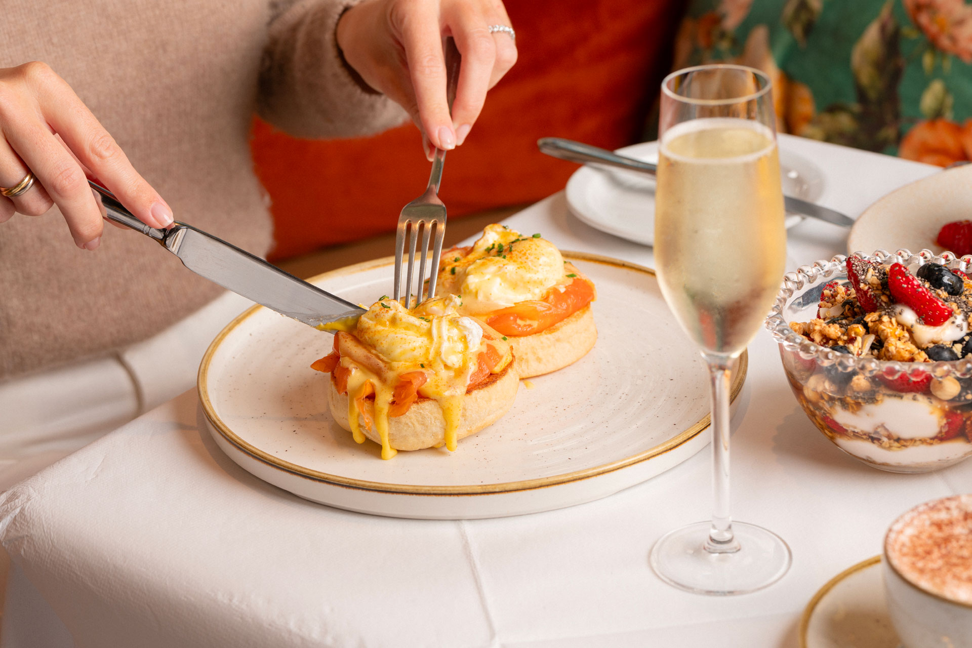 Motcombs' Eggs Benedict