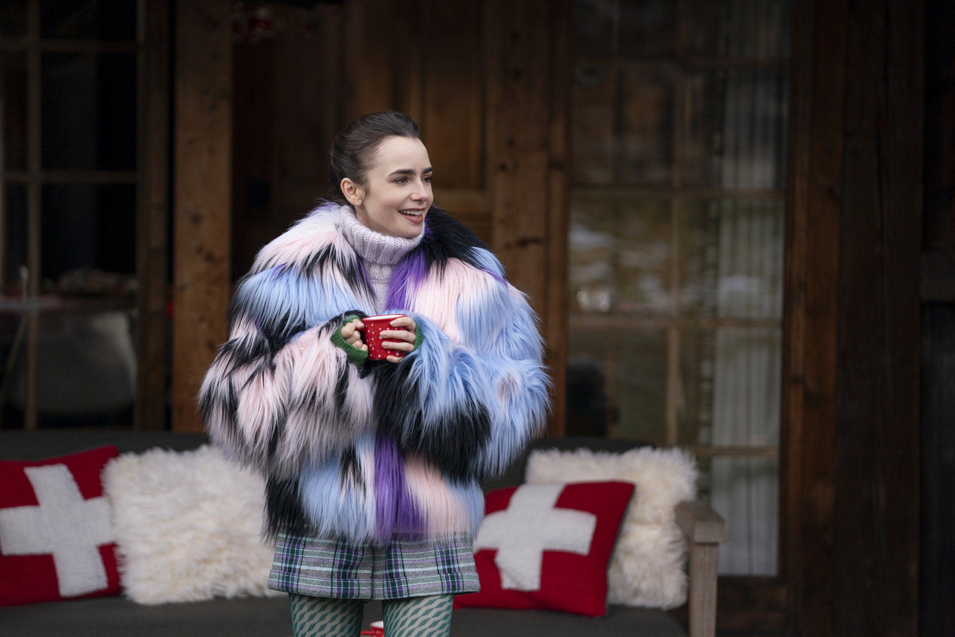 Lily Collins as Emily in Emily in Paris