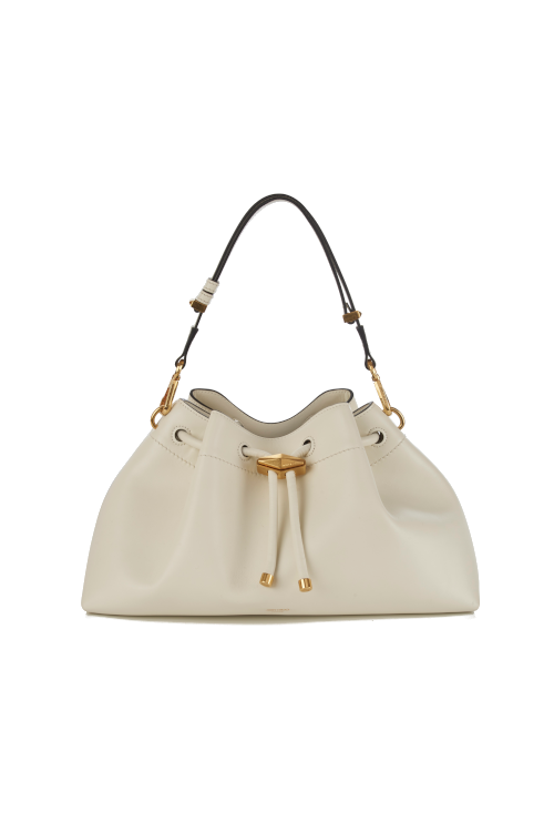 White handbag