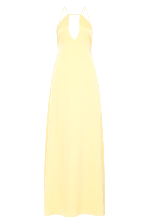 Millennial yellow dress