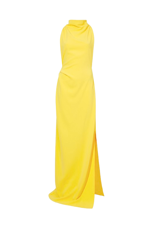Millennial yellow dress