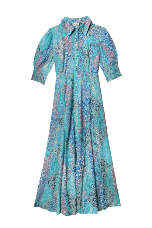Blue dress