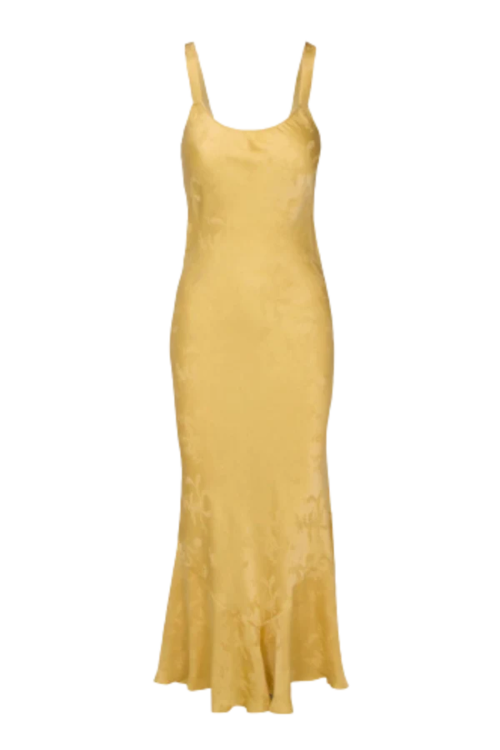 Gold dress