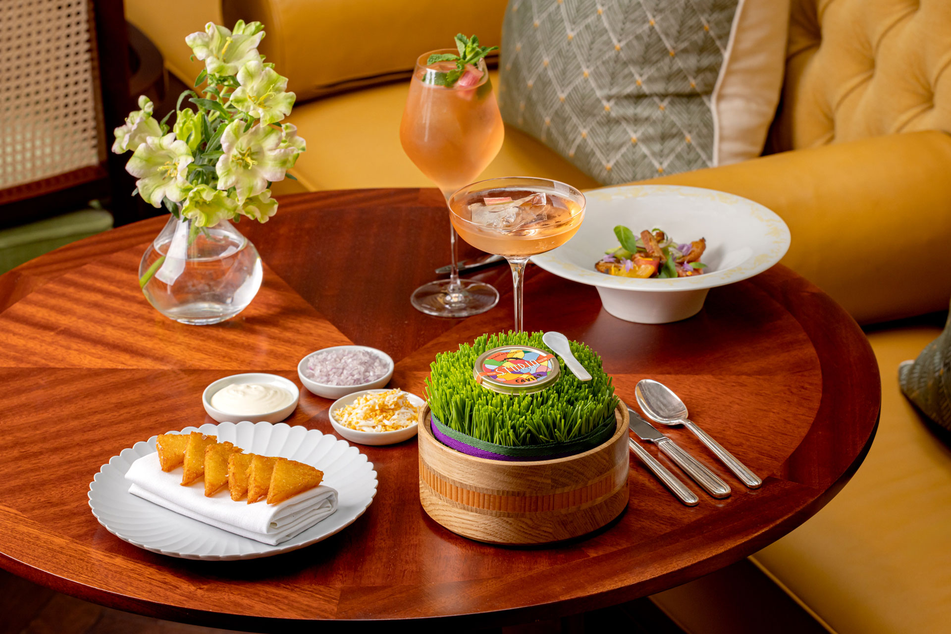 Food at Saison by Mauro Colagreco 