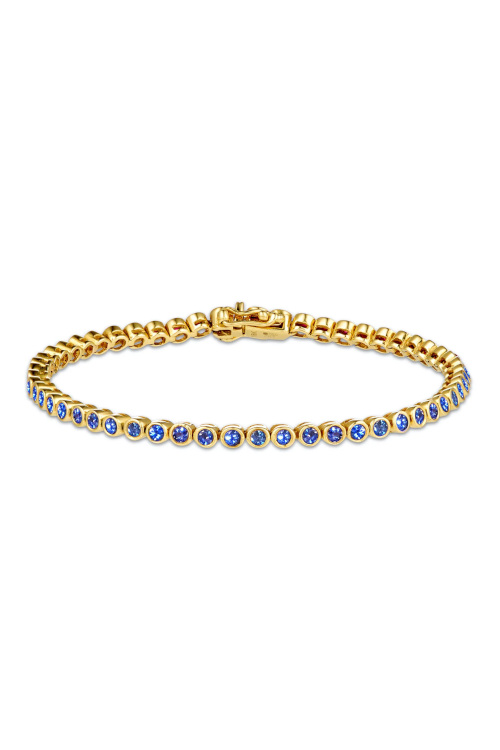 Gold and blue chain