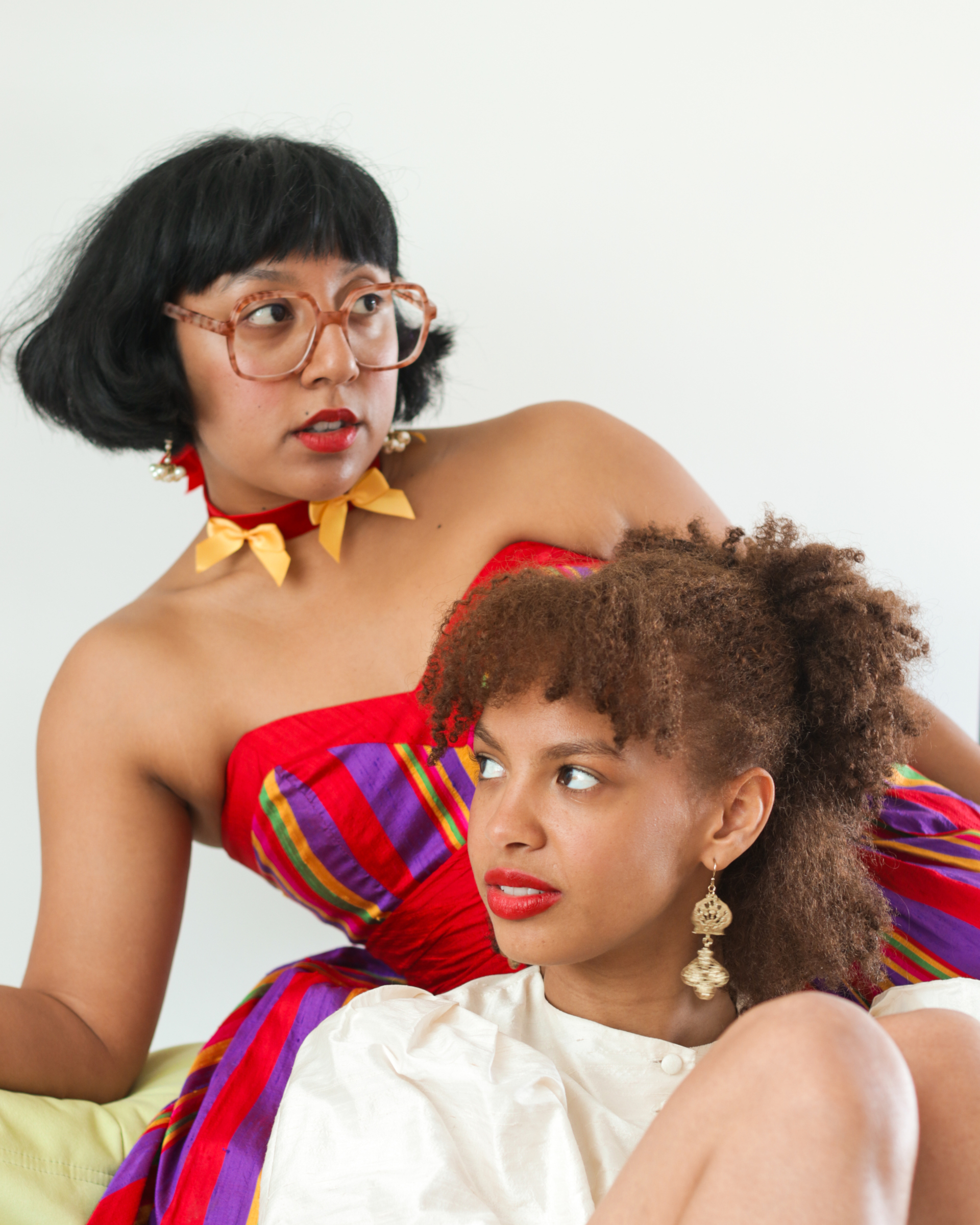 Izzy Manual and Rosie Okotcha