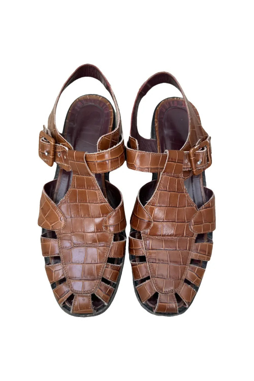 Brown shoes