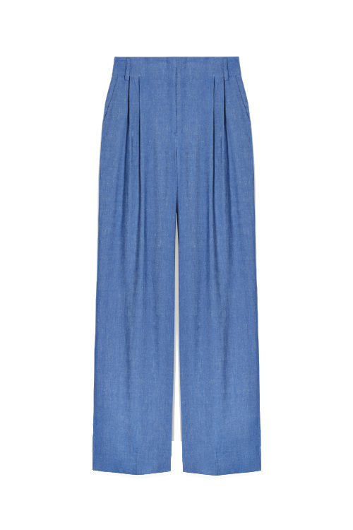 Blue trousers