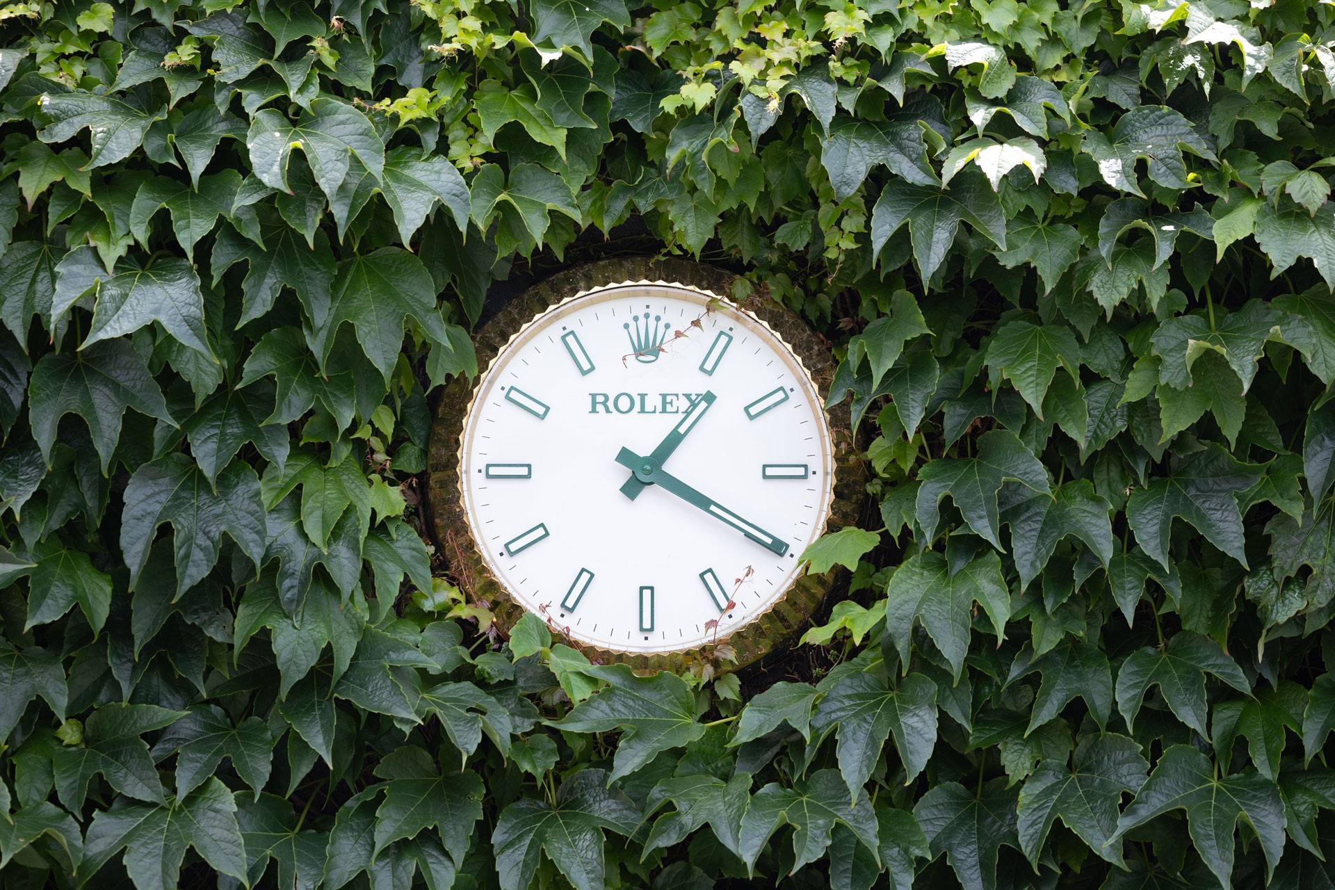 Rolex sign at Wimbledon