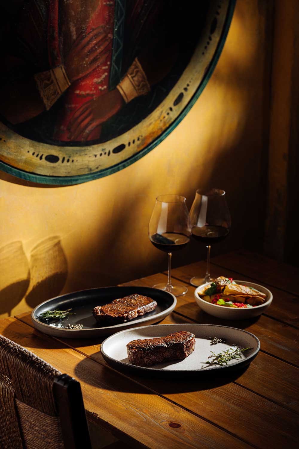 steak at Bolivar at Annabel’s London