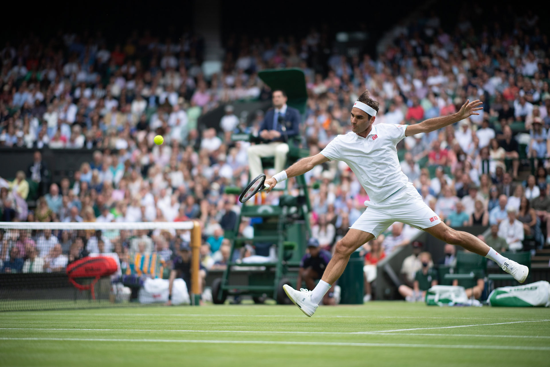 Roger Federer at Wimbledon