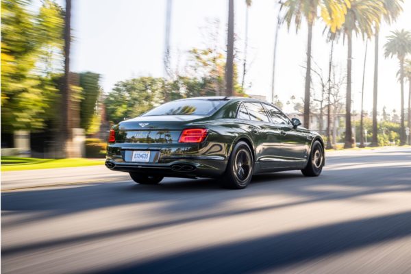 Black Bentley flying spur hybrid