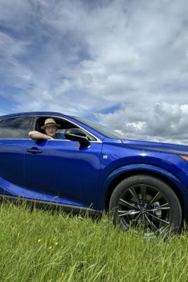 Jeremy in the Lexus RX 450h+ F Sport Design